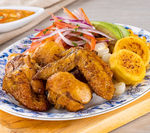 Fritada de pollo